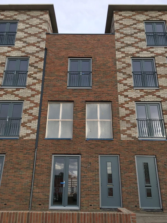 Stenen kleuren voorbeeld woning door de boer gevelrestauratie